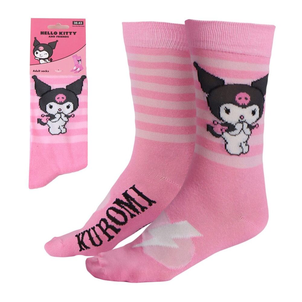 Kuromi Hello Kitty Socks