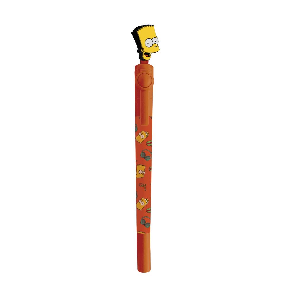 Stylo à capuchon rotatif Bart Simpson