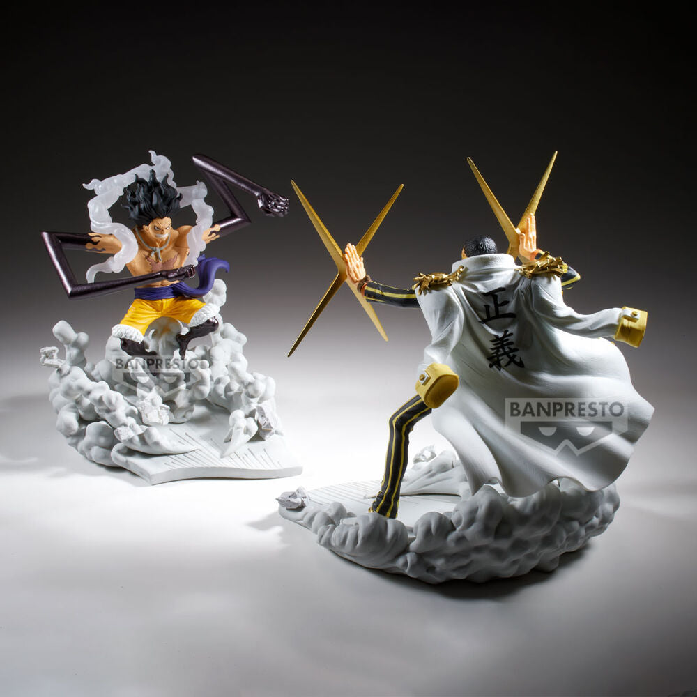 Figura de Monkey D Luffy Gear 4 Senkokkei de One Piece 15 cm