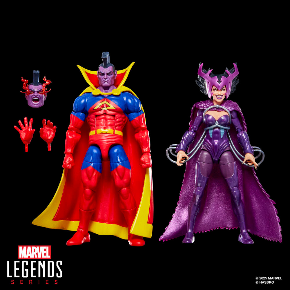 Blister 2 figurki Deathbird i Marvel's Gladiator X Men seria Marvel Legends 15 cm