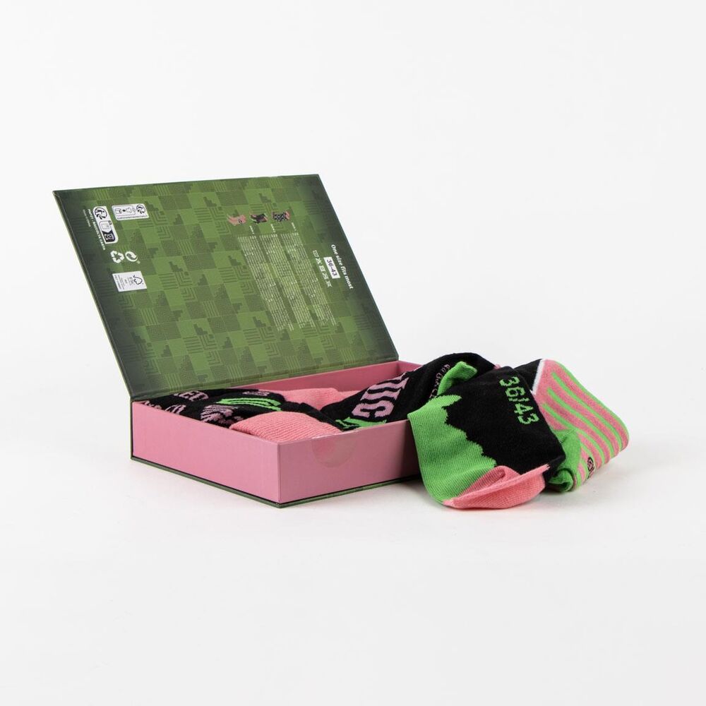 Set mit 3 Wicked Socken für Erwachsene