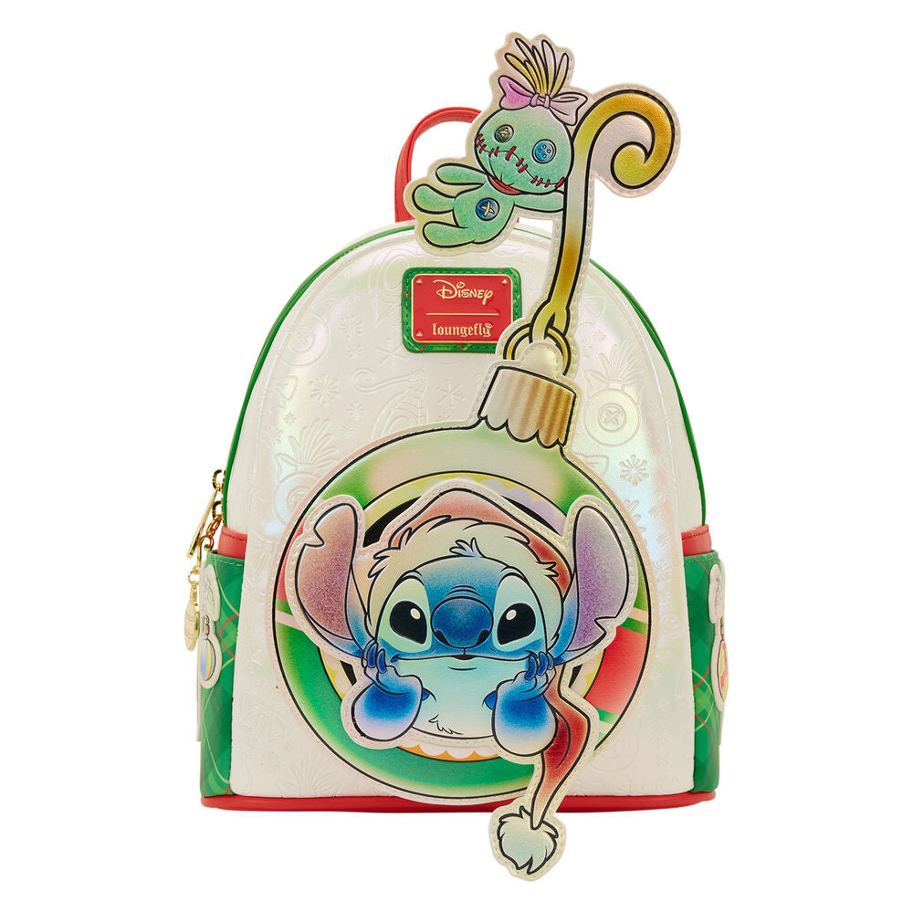 Holiday Stitch Disney Loungefly Backpack 26cm