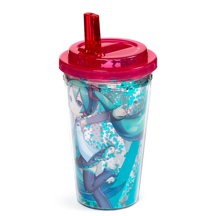 Hatsune Miku 500ml Glass
