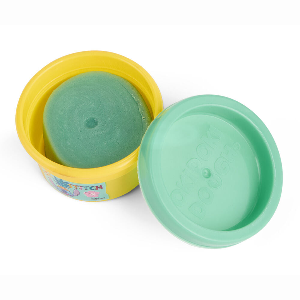 Blister pack of 6 mini pots of Disney Stitch modeling clay