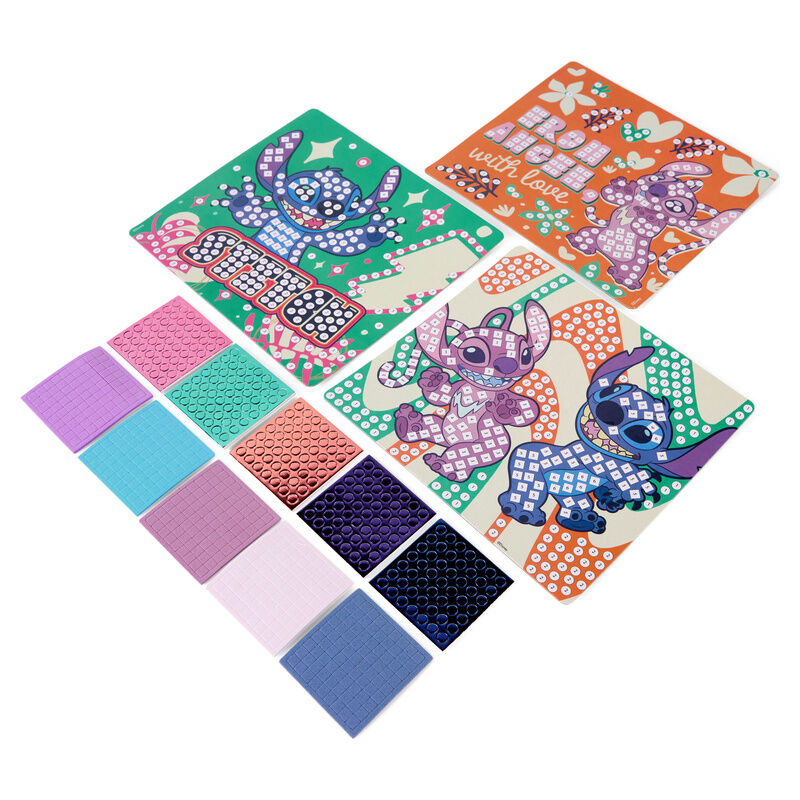 Mosaïque en mousse EVA Stitch Disney