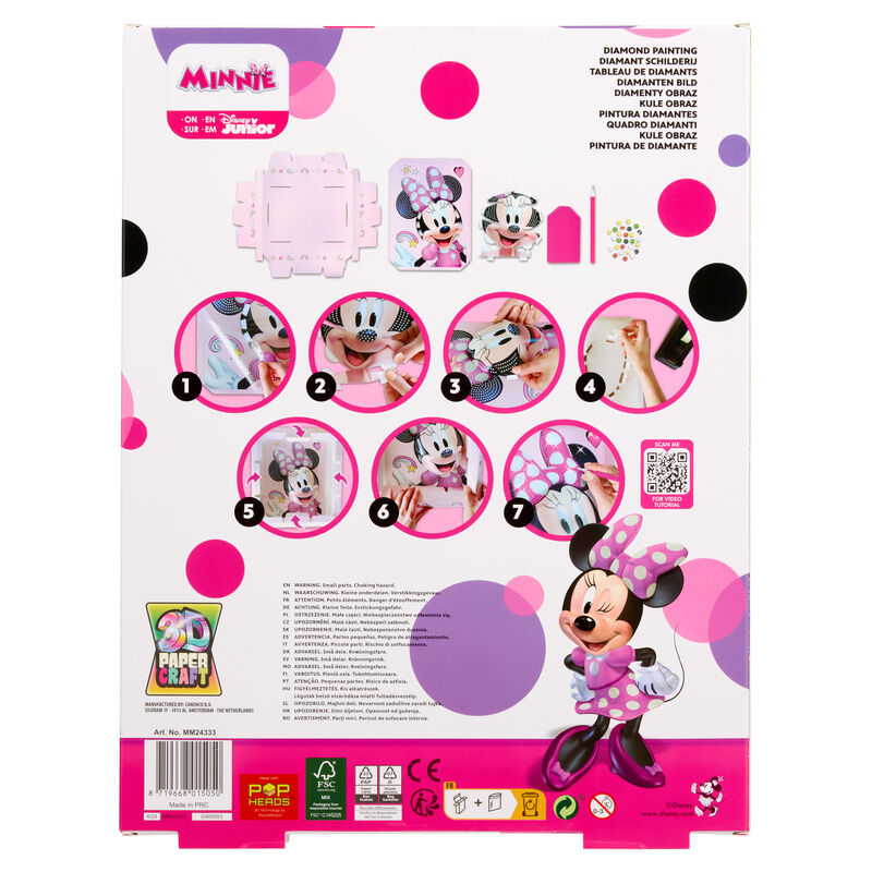 Diamond Mosaic Craft 3D Minnie Disney