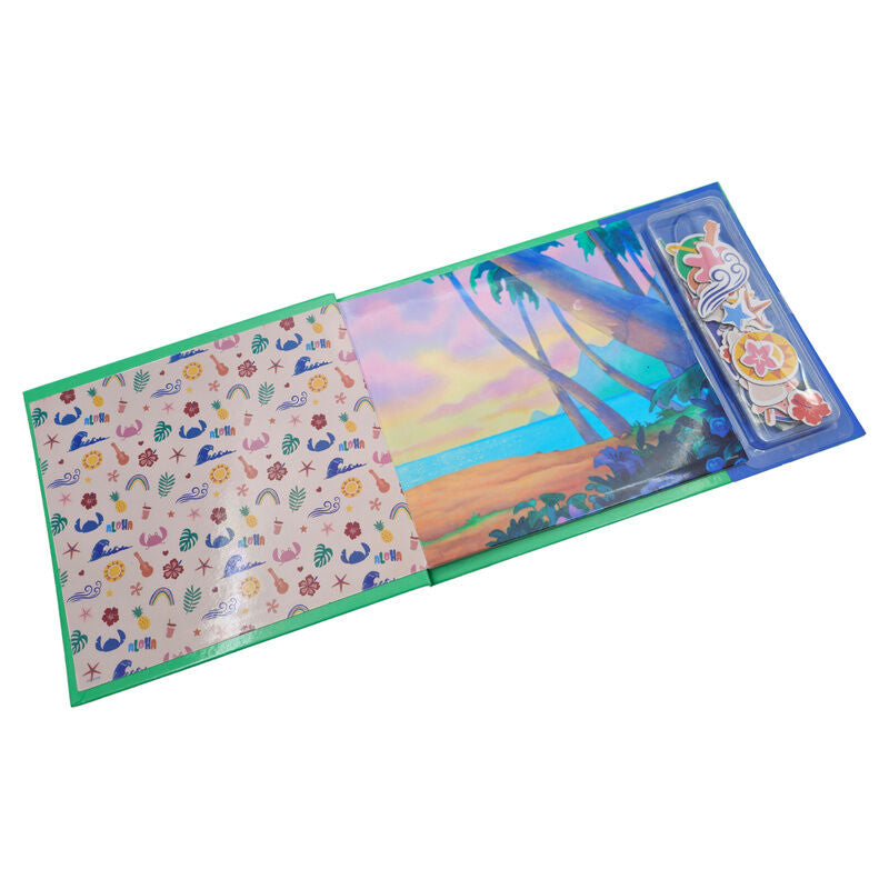 Stitch Disney magnetic sticker book