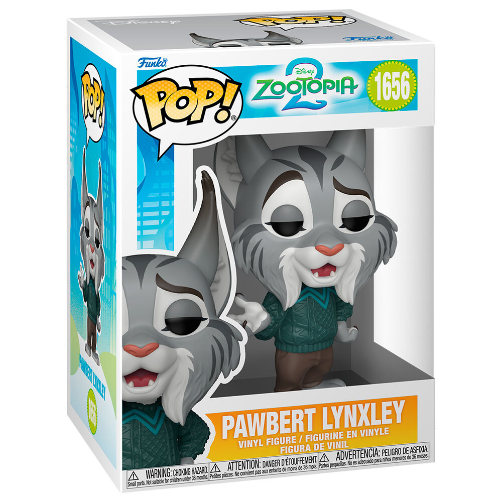 POP Figure Disney Zootropolis 2 Pawbert Lynxley