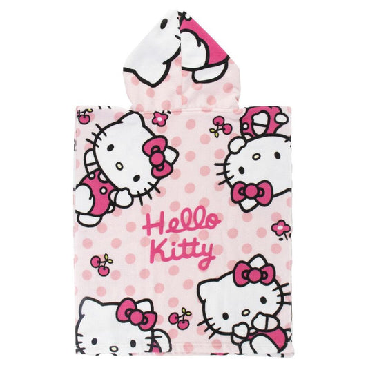 Poncho in microfibra di Hello Kitty