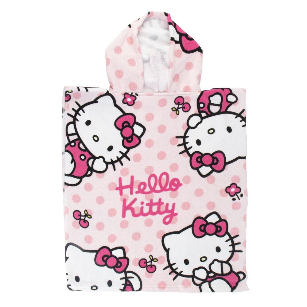 Poncho in microfibra di Hello Kitty