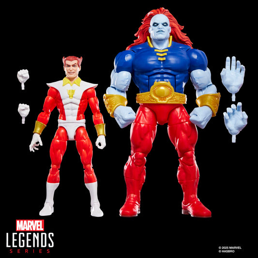 blister 2 figures starfox & champion of the universe marvel legends series 15cm