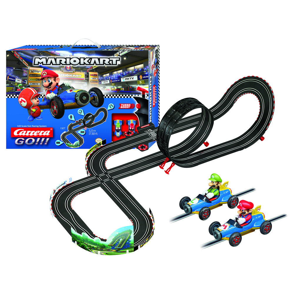 Mario & Luigi racing circuit Mario Kart Carrera GO!!!