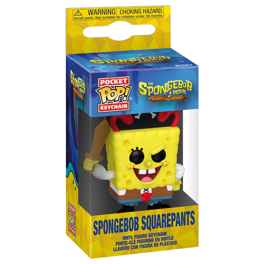 Brelok do kluczy SpongeBob Kanciastoporty kieszonkowy POP: Nowa piracka przygoda