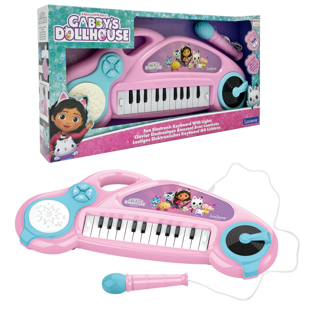 gabby's dollhouse electronic piano