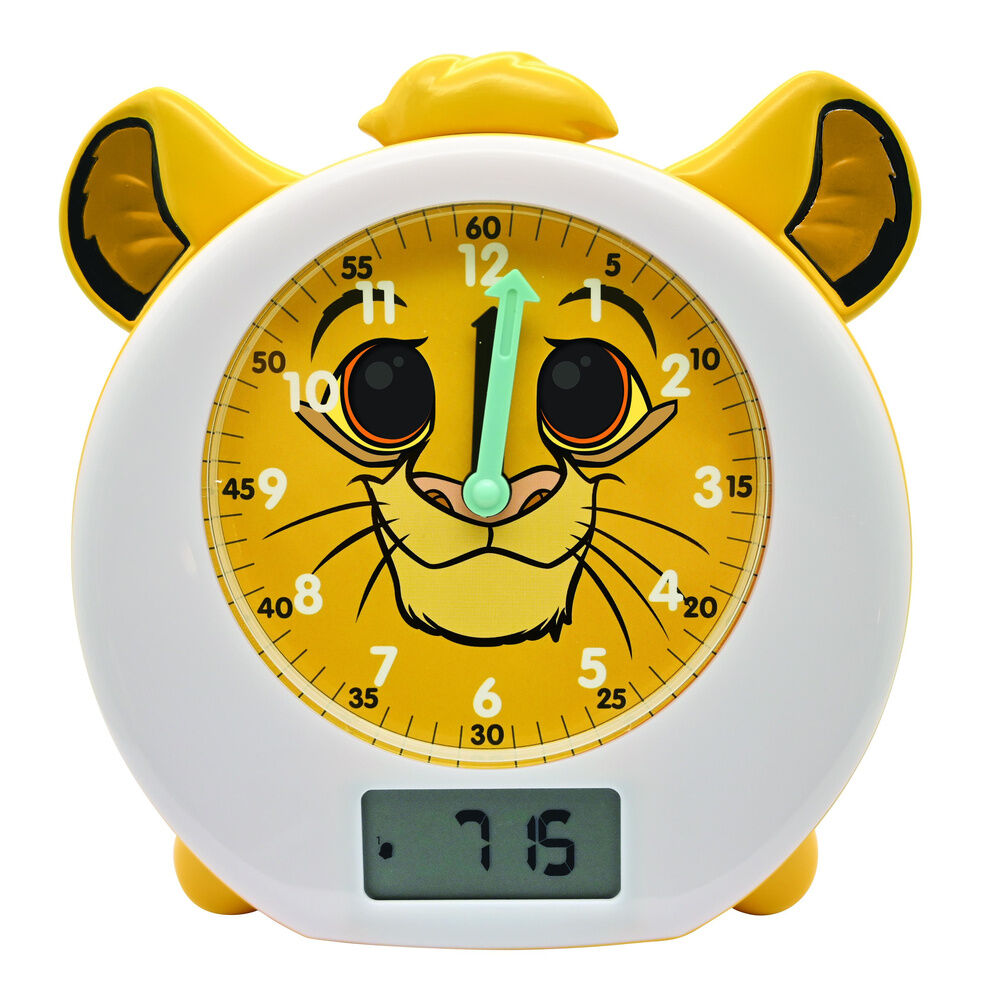 disney lion king educational alarm clock