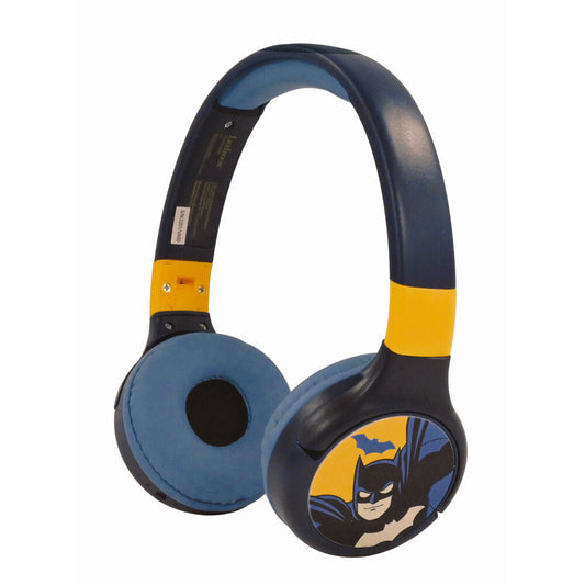 Fones de ouvido dobráveis do Batman da DC Comics