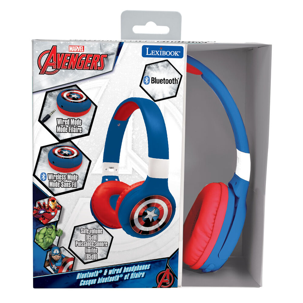 Cuffie pieghevoli Avengers Marvel