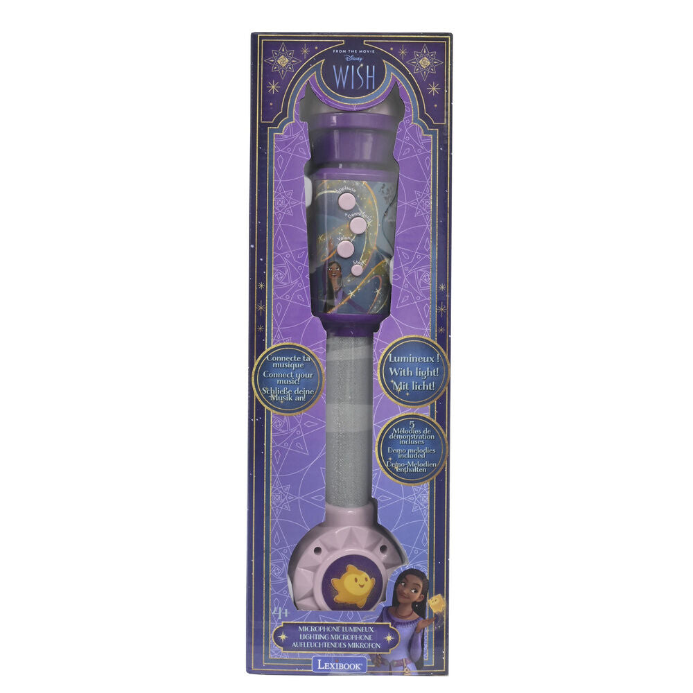 Microphone lumineux Disney Wish