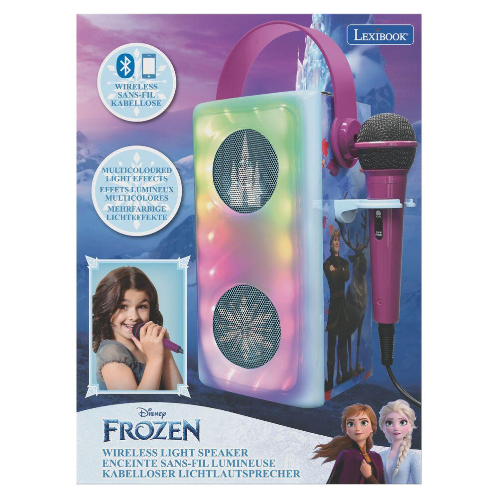 Luminous Bluetooth Speaker + Microphone Frozen Disney