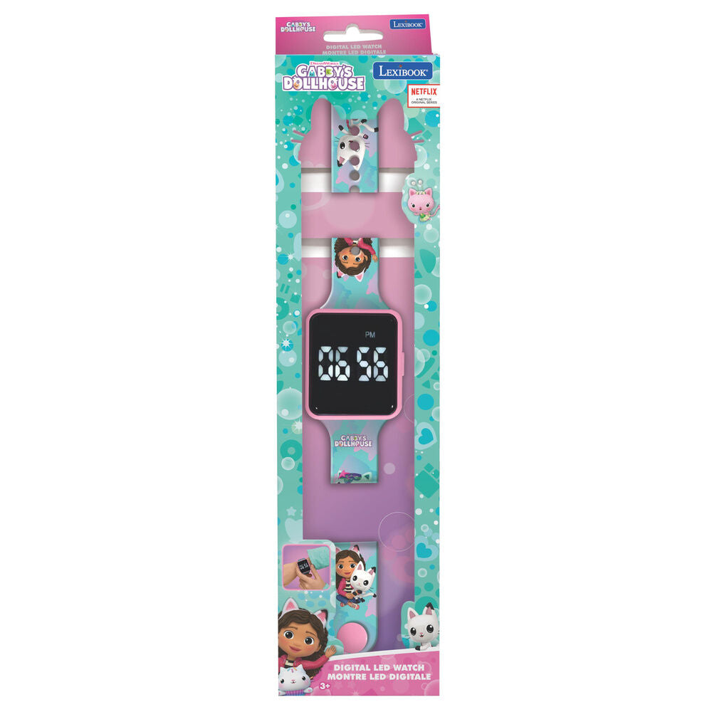 Gabbys Puppenhaus LED Digitaluhr
