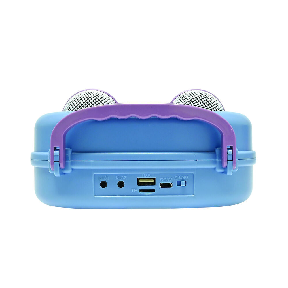 Altavoz Bluetooth de Stitch de Disney micrófono