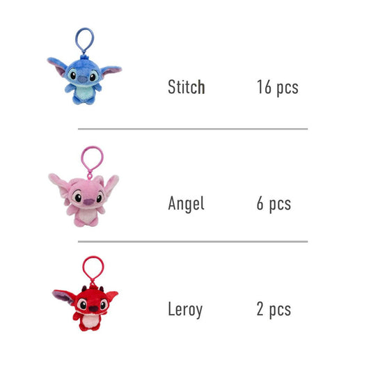 Różnorodny pluszowy brelok Disney Stitch