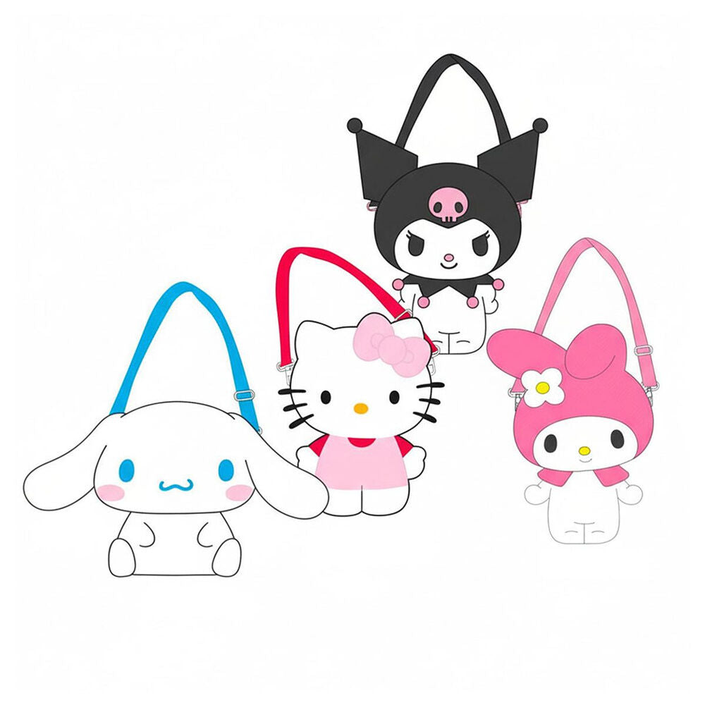 Hello Kitty und Freunde Plüschtasche (verschiedene Farben)