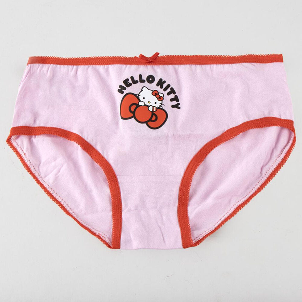 Conjunto de 5 calcinhas Hello Kitty