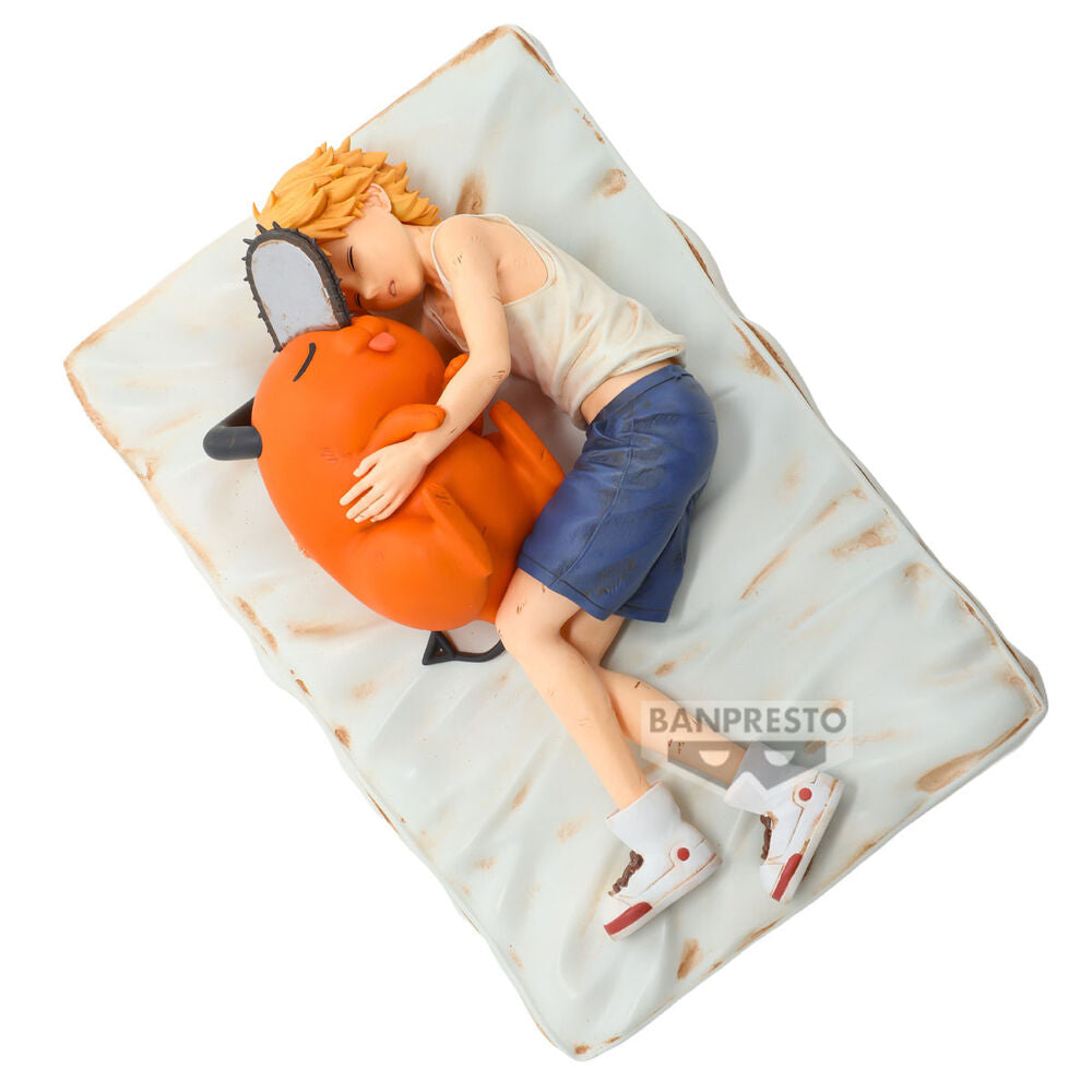 Figurka Denji i Pochita Break Time Chainsaw Man 14 cm
