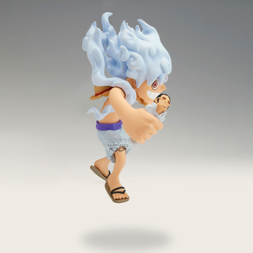 Figure Monkey D. Luffy vs Borsalino Mega World Collectable One Piece 13cm