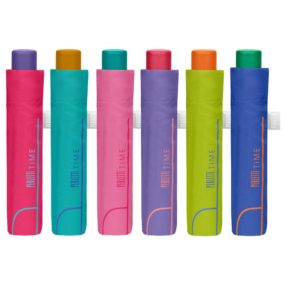 Manual folding umbrella 54cm assorted