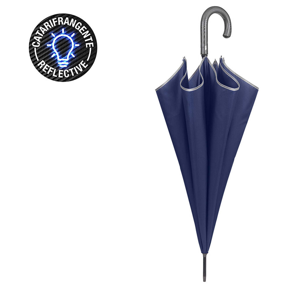 blue automatic golf umbrella 69cm