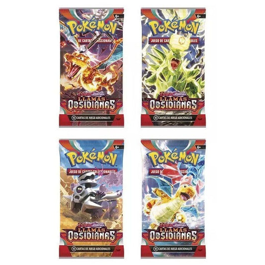 Acerca de las cartas Pokémon Escarlata y Morada de Llamas Obsidiana en español