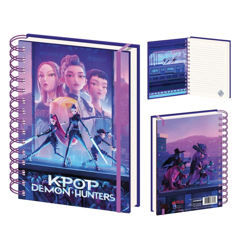 A5 KPop Demon Hunters Notebook