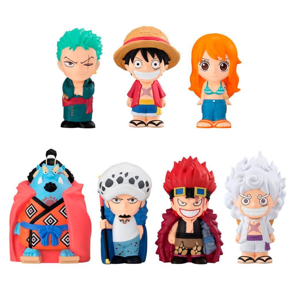 One Piece Surprise Figure Sofvidoll One Piece 10cm Assorted