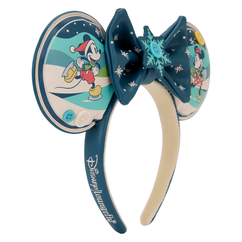 Mickey & Minnie Mouse Holiday Disney Loungefly Ear Headbands