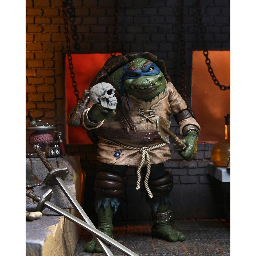 ultimate leonardo figure as hunchback teenage mutant ninja turtles 18cm