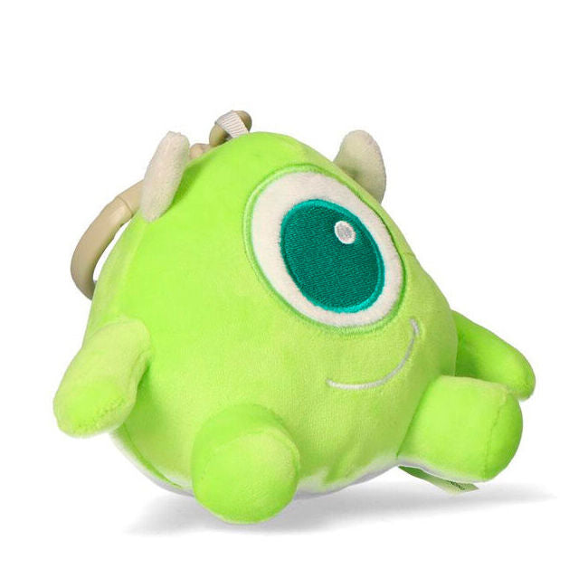 Chaveiro de pelúcia do Mike Wazowski do filme Monstros S A da Disney Pixar