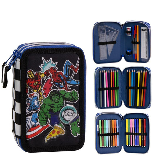 Astuccio triplo Avengers Marvel