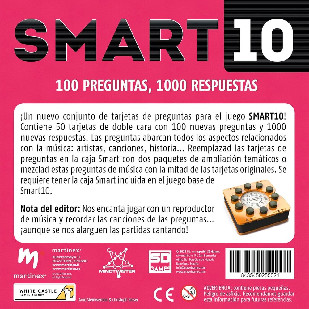 Expansión Smart 10 Música Español