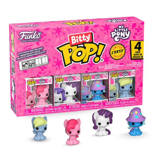 blister 4 figures bitty pop my little pony pinkie pie