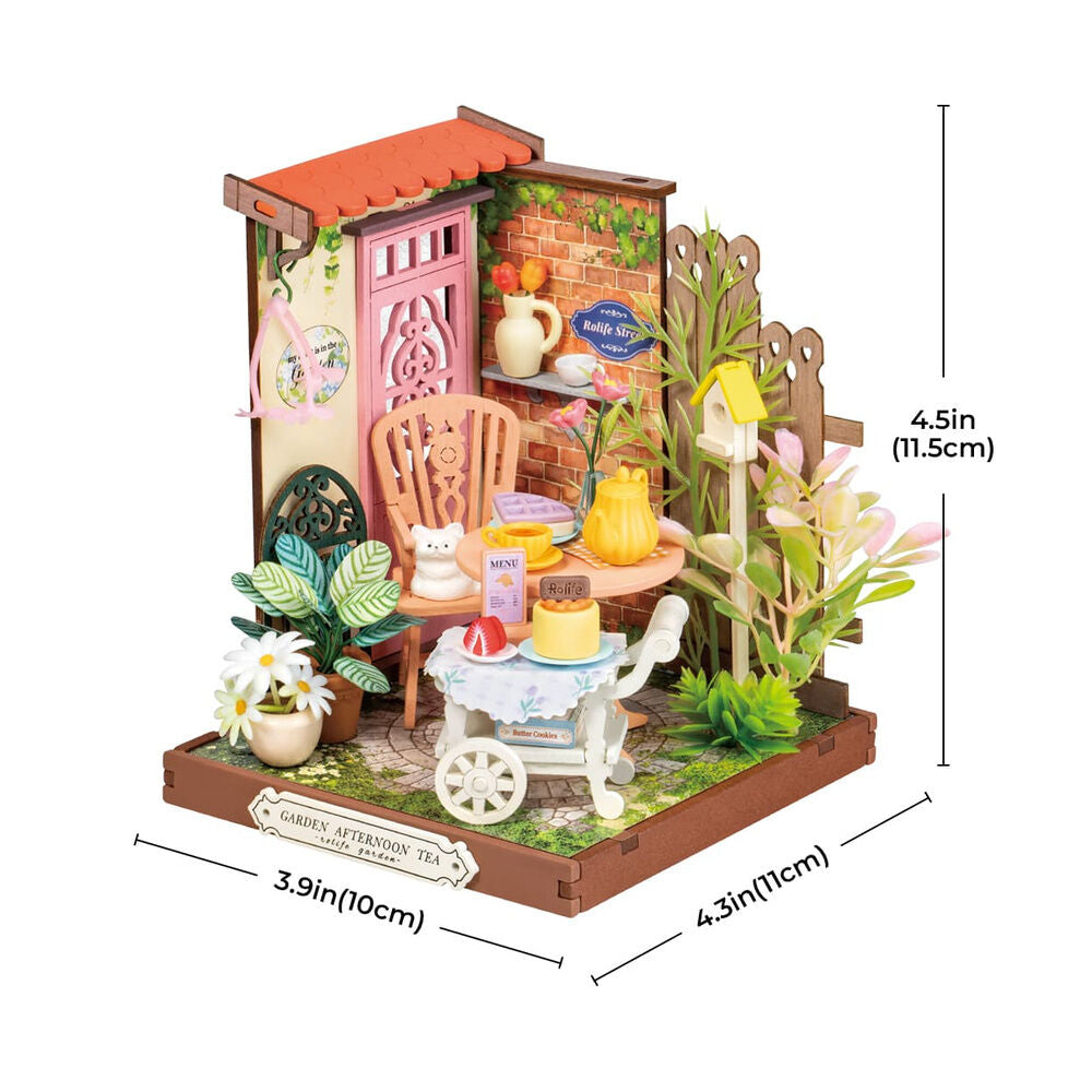 Kit modello di elegante giardino del tè 76 pezzi