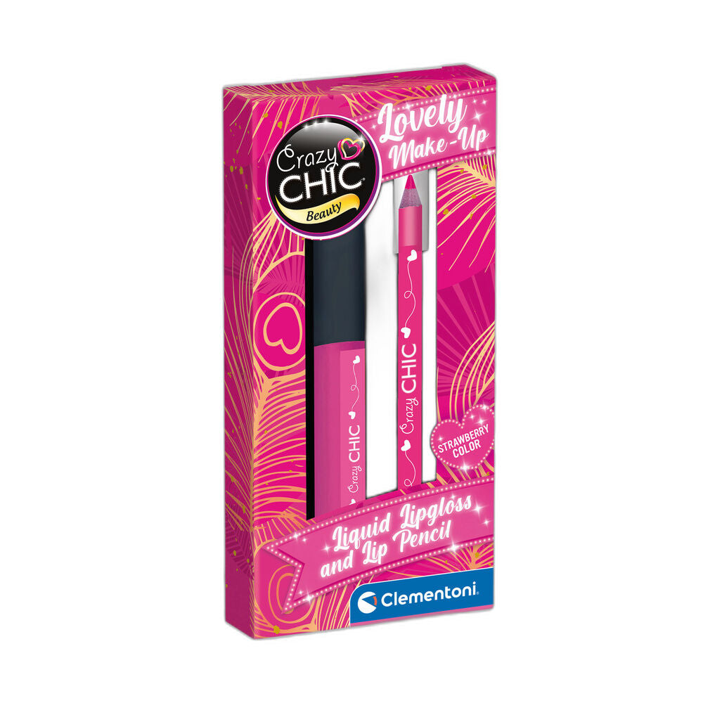 Strawberry Crazy Chic Lipgloss + Lippenstift Set
