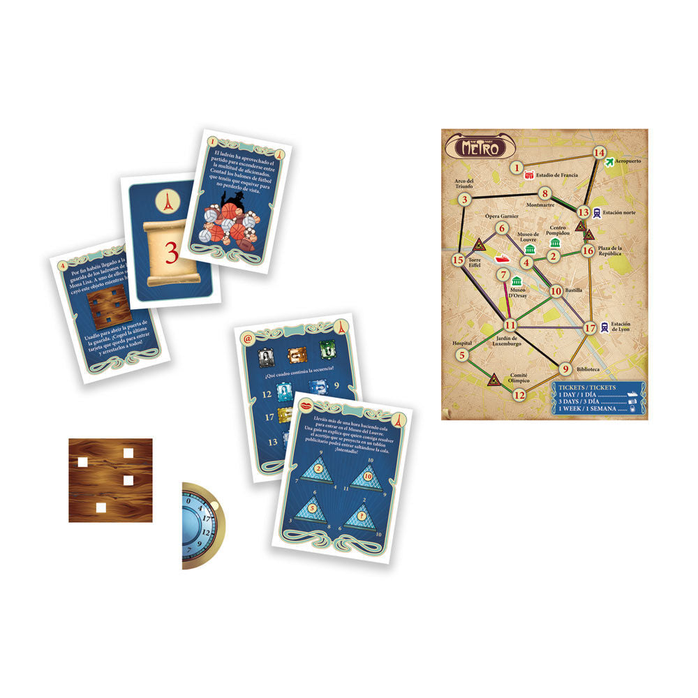 Escape Game Adventure in Paris (hiszpański)