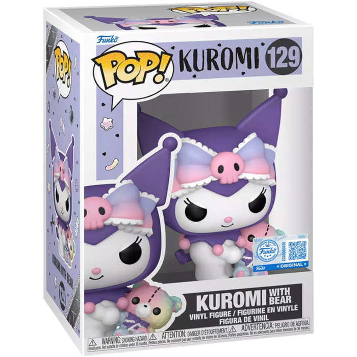 Figura POP de Kuromi Kuromi con Oso Exclusiva