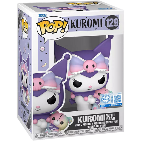Figura POP de Kuromi Kuromi con Oso Exclusiva