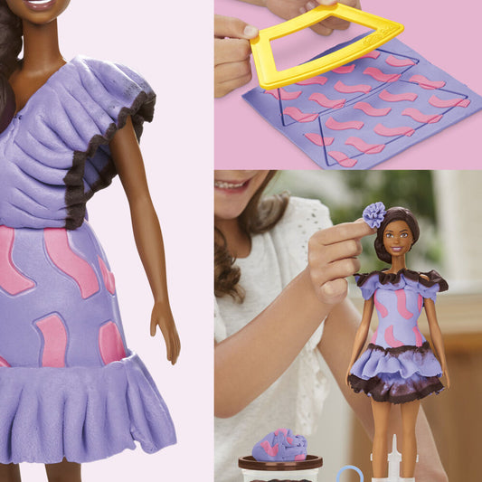 Barbie Play Doh Dressmaker Ruffles