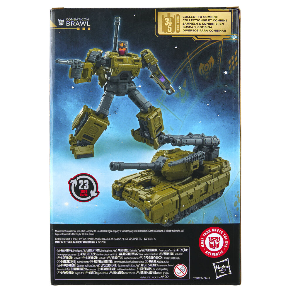 Figurka Brawl Combaticon Age of the Primes Transformers 14cm