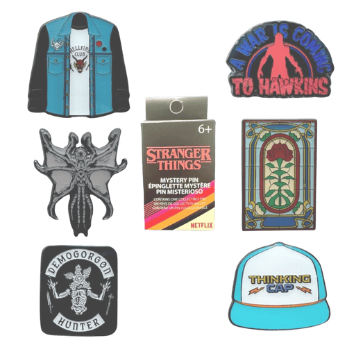 Blind Box Mystery Enamel Pin Stranger Things Loungefly Assortment