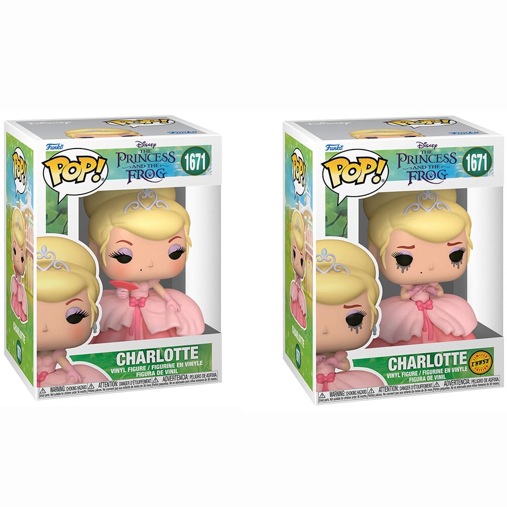 Disney POP Figure Tiana and the Frog Charlotte 5 1 Chase